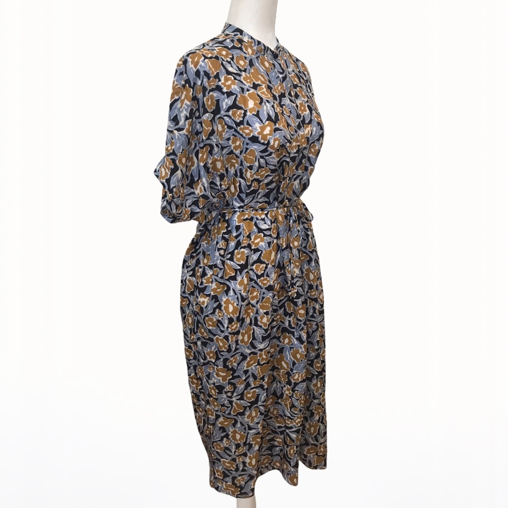 Christian Wijnants 100% Silk Dipha Foliage Dress 6 - Picture 6 of 17